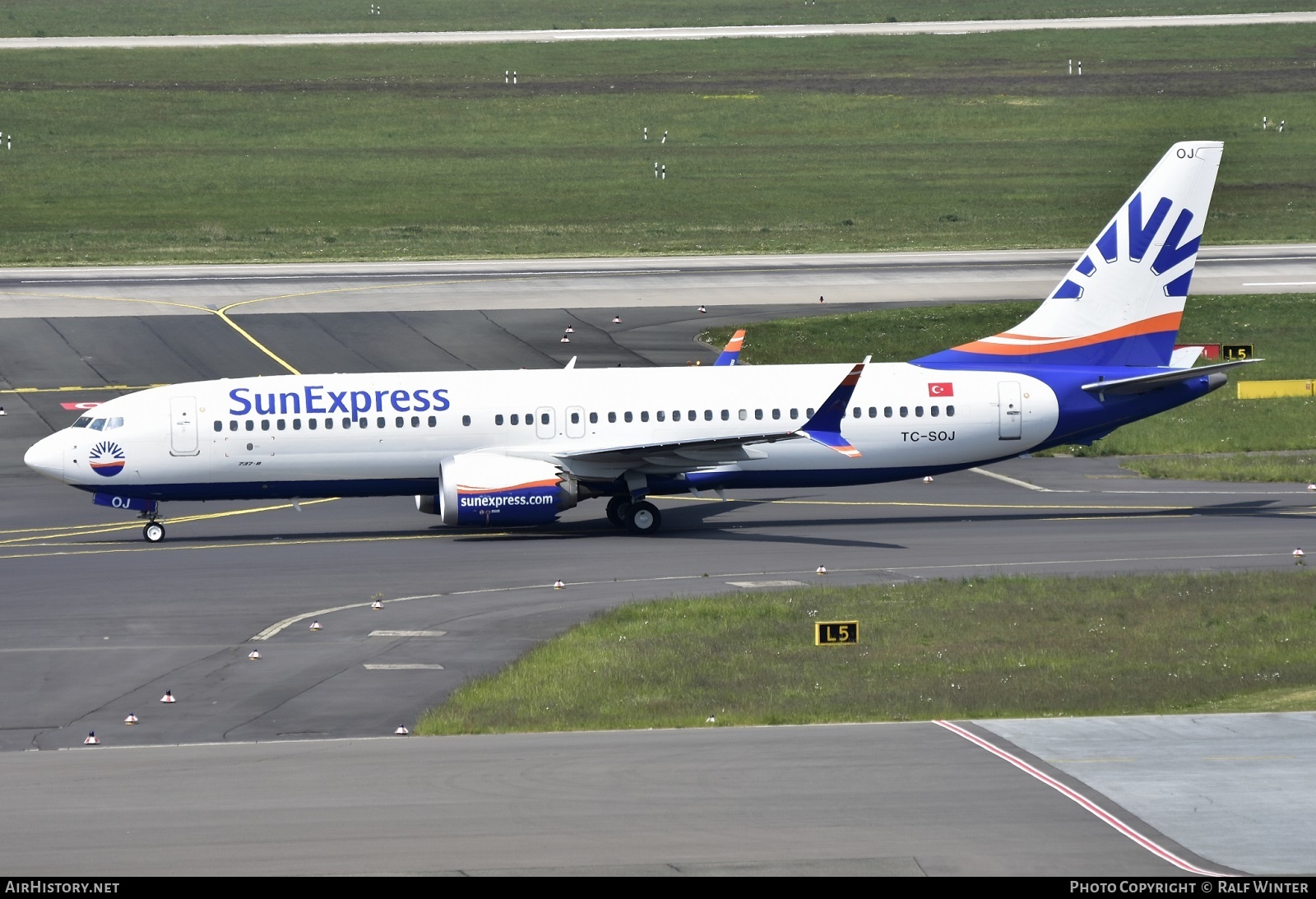 Aircraft Photo of TC-SOJ | Boeing 737-8 Max 8 | SunExpress | AirHistory.net #498124