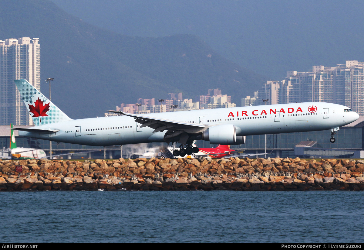 Aircraft Photo of C-FIVX | Boeing 777-333/ER | Air Canada | AirHistory.net #498126