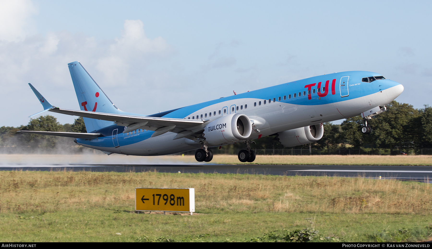 Aircraft Photo of OO-TMY | Boeing 737-8 Max 8 | TUI | AirHistory.net #498158