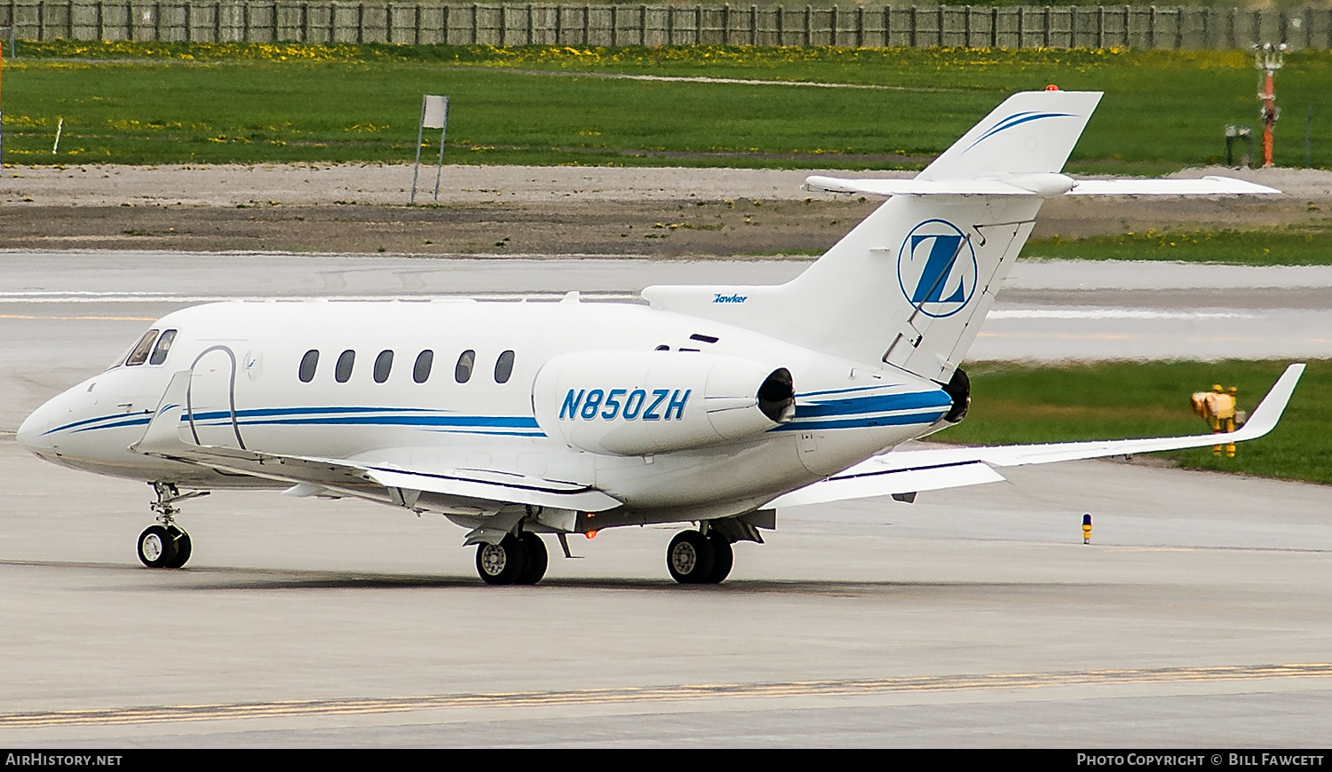 Aircraft Photo of N850ZH | Raytheon Hawker 850XP | Zimmer Holdings | AirHistory.net #498161