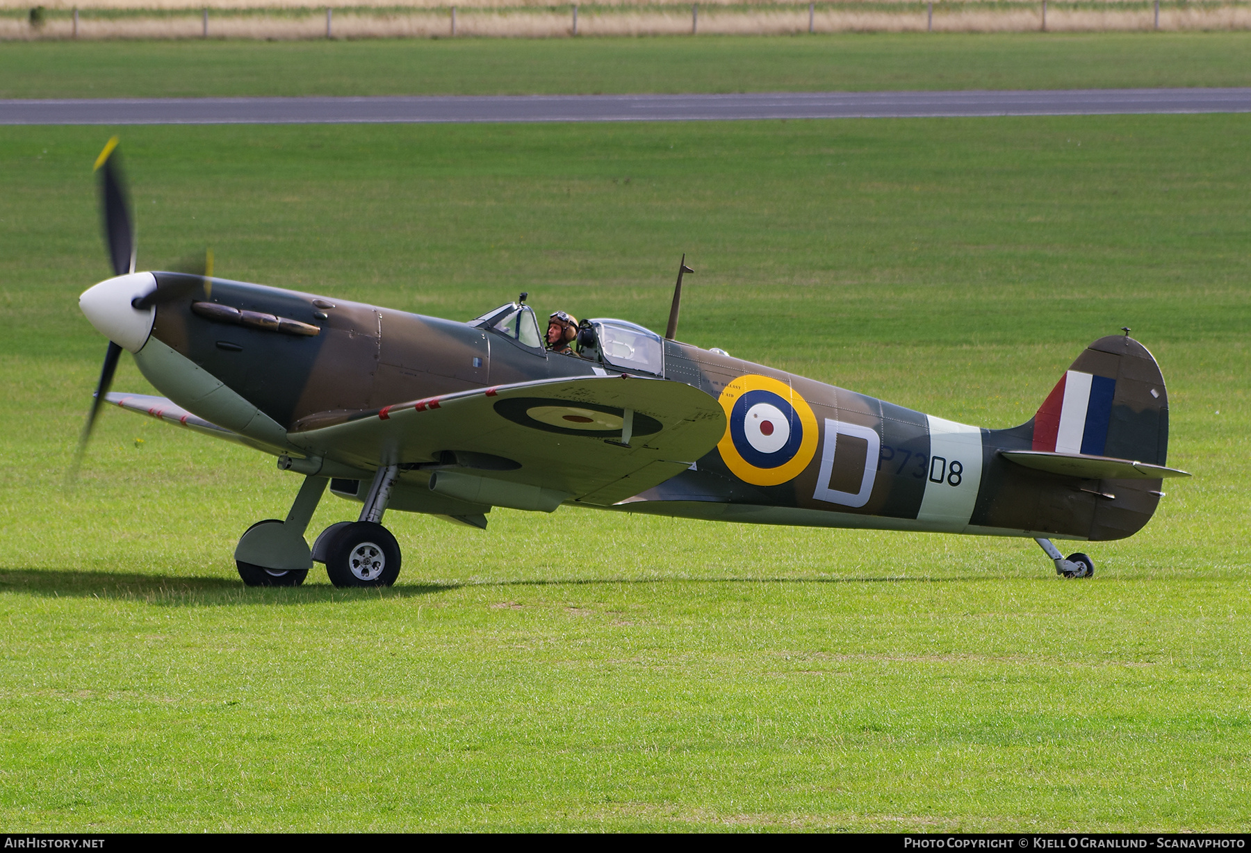 Aircraft Photo of G-AIST / P7308 | Supermarine 300 Spitfire Mk1A | UK - Air Force | AirHistory.net #498175