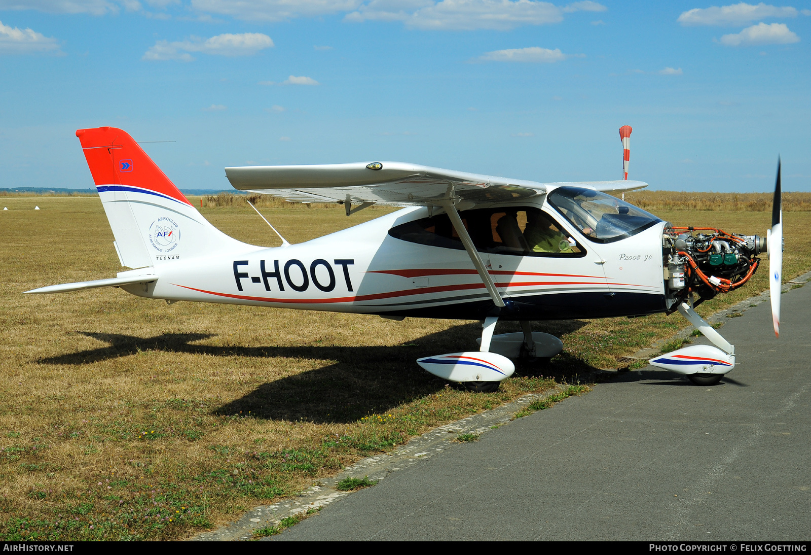 Aircraft Photo of F-HOOT | Tecnam P-2008JC | Aéro-club Air France | AirHistory.net #498183