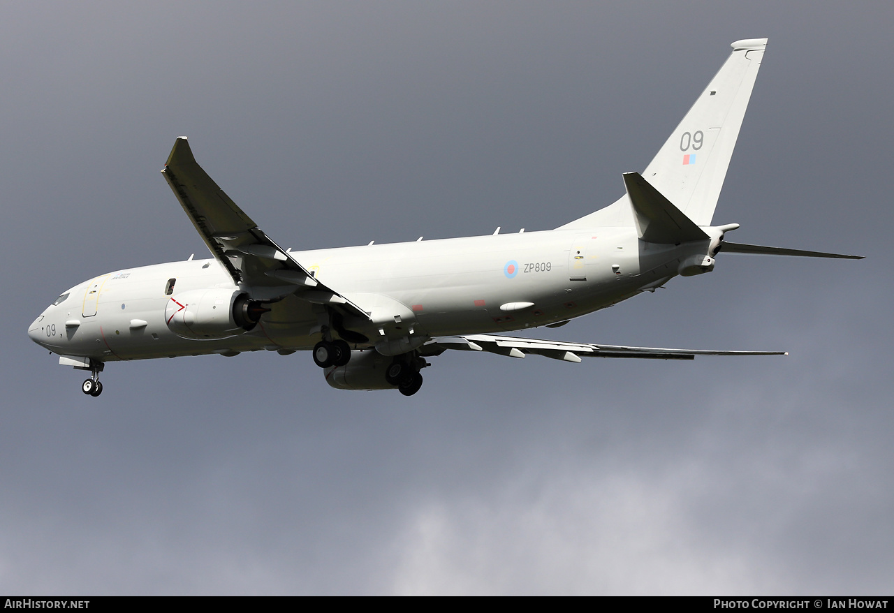 Aircraft Photo of ZP809 | Boeing P-8A Poseidon MRA1 | UK - Air Force | AirHistory.net #498212