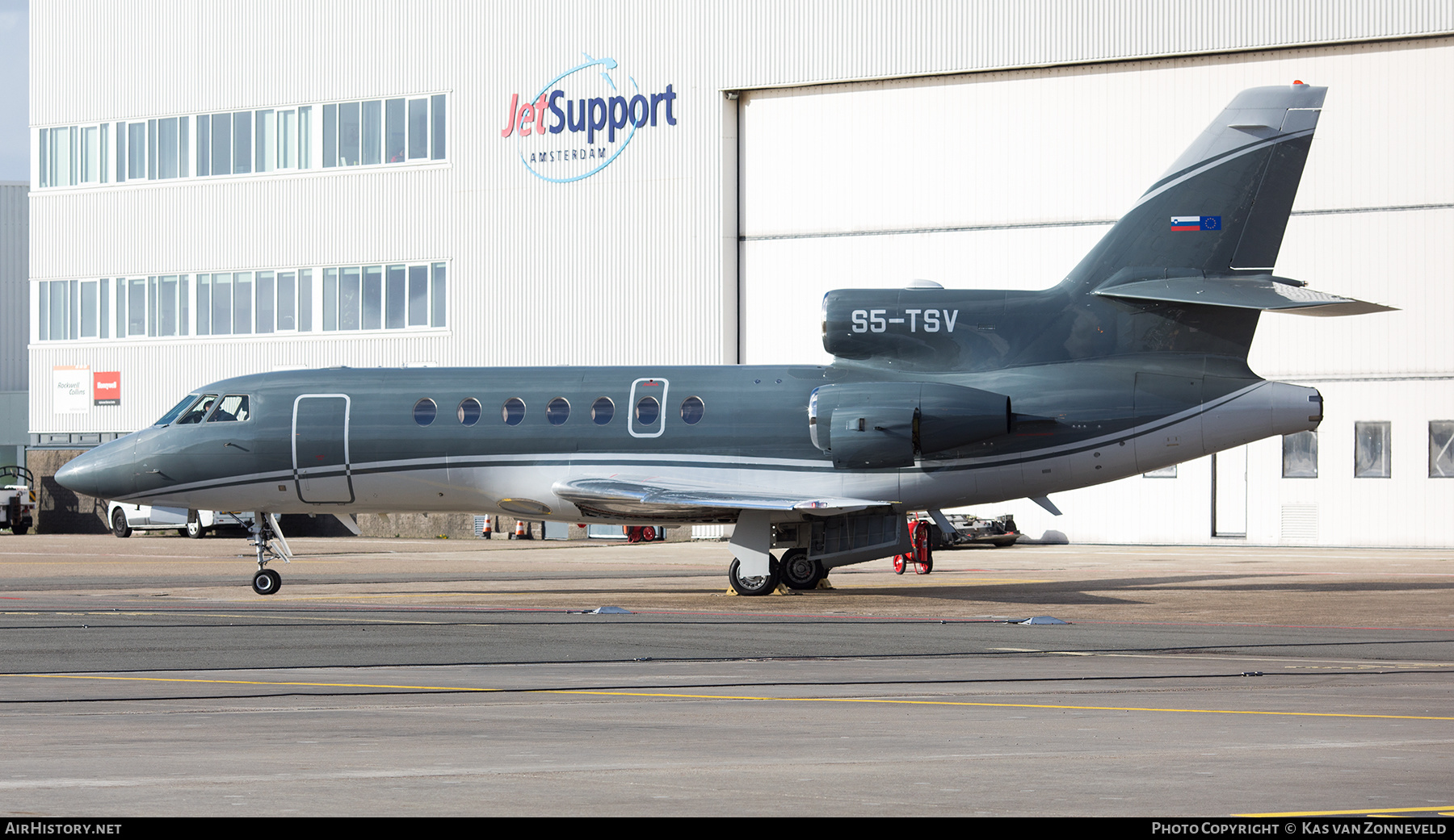 Aircraft Photo of S5-TSV | Dassault Falcon 50EX | AirHistory.net #498218