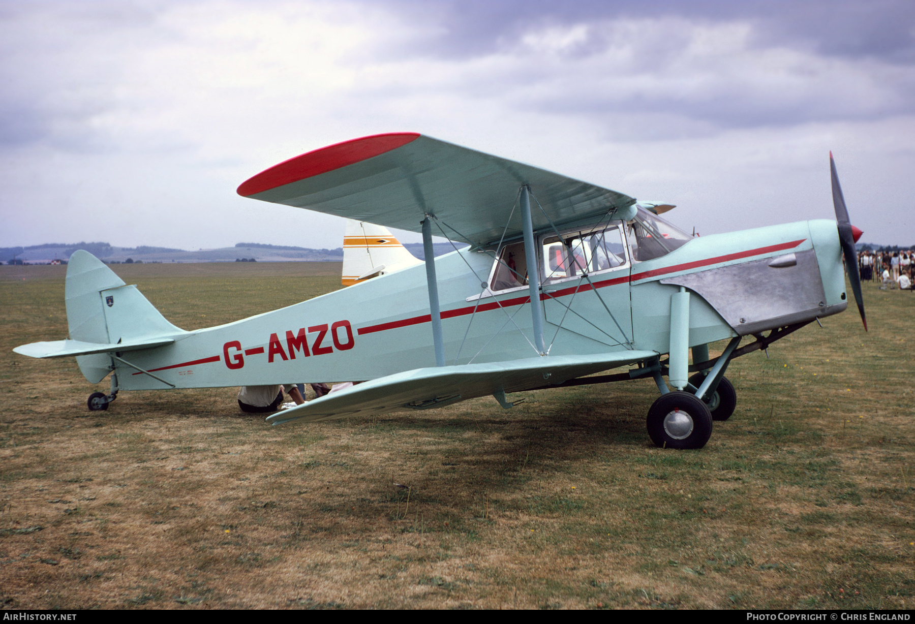 Aircraft Photo of G-AMZO | De Havilland D.H. 87B Hornet Moth | AirHistory.net #498246