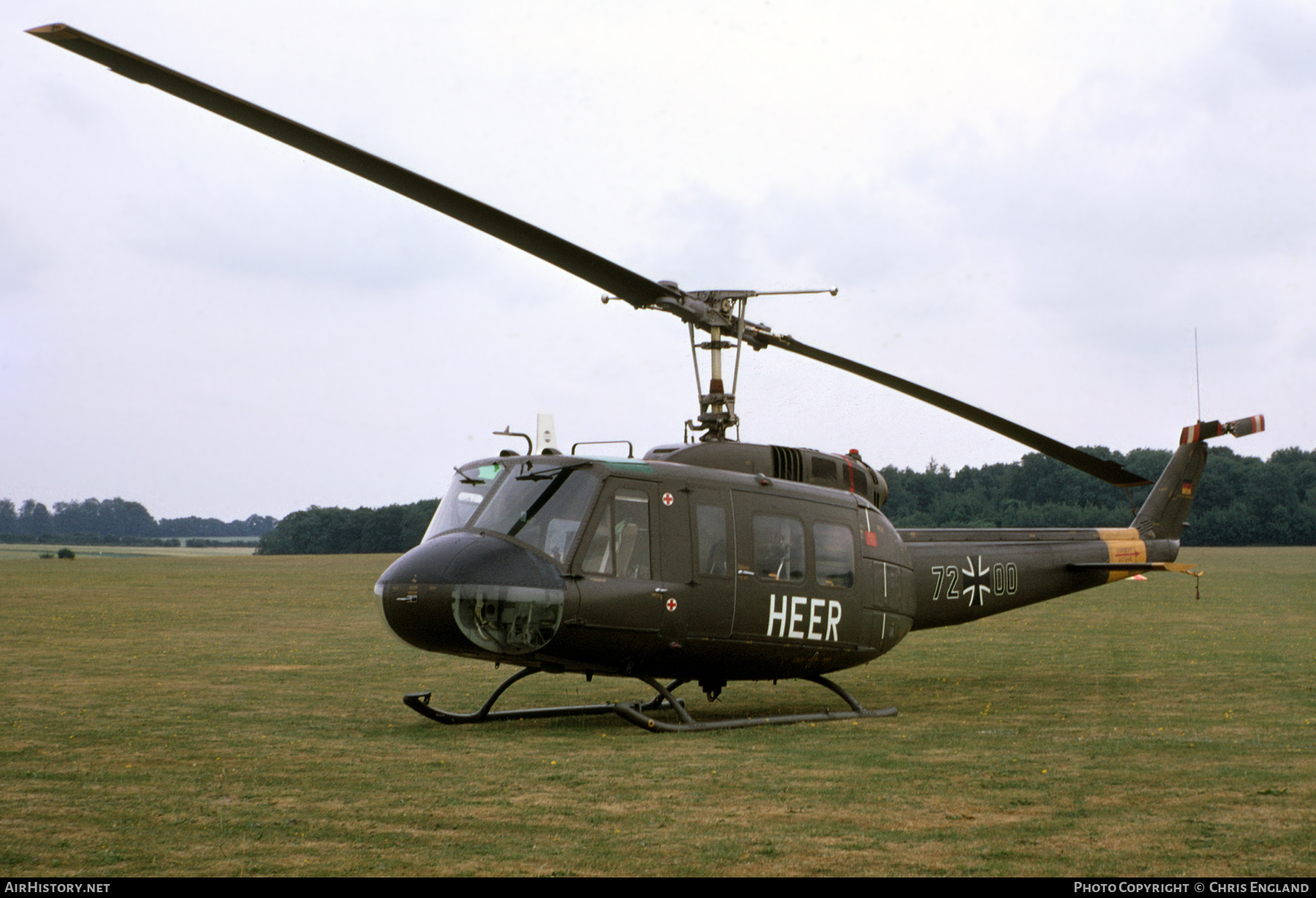 Aircraft Photo of 7200 | Bell UH-1D Iroquois | Germany - Army | AirHistory.net #498247