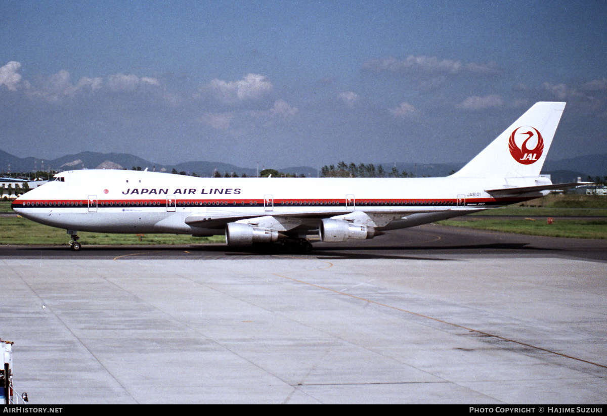 Aircraft Photo of JA8101 | Boeing 747-146 | Japan Air Lines - JAL | AirHistory.net #498248