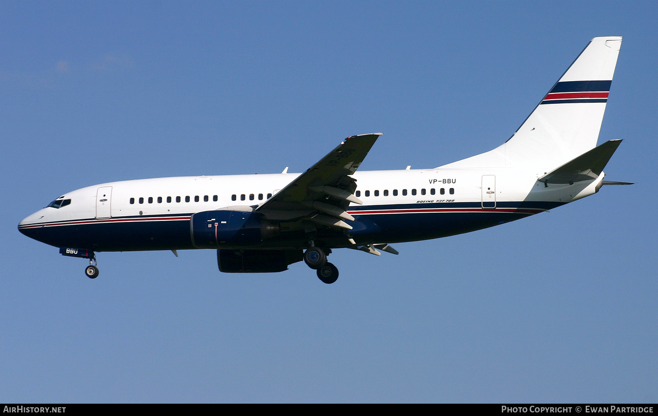 Aircraft Photo of VP-BBU | Boeing 737-705 | Fordair | AirHistory.net #498254