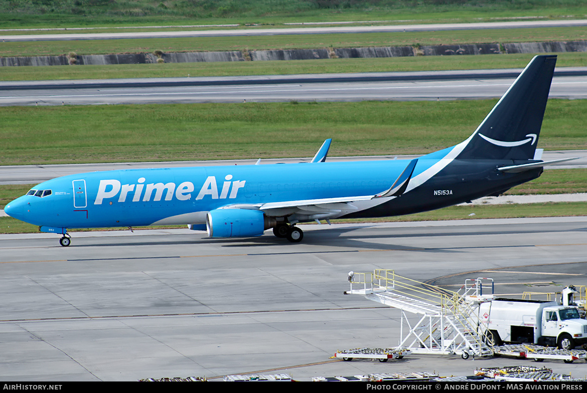 Aircraft Photo of N5153A | Boeing 737-83N(BCF) | Prime Air | AirHistory.net #498256