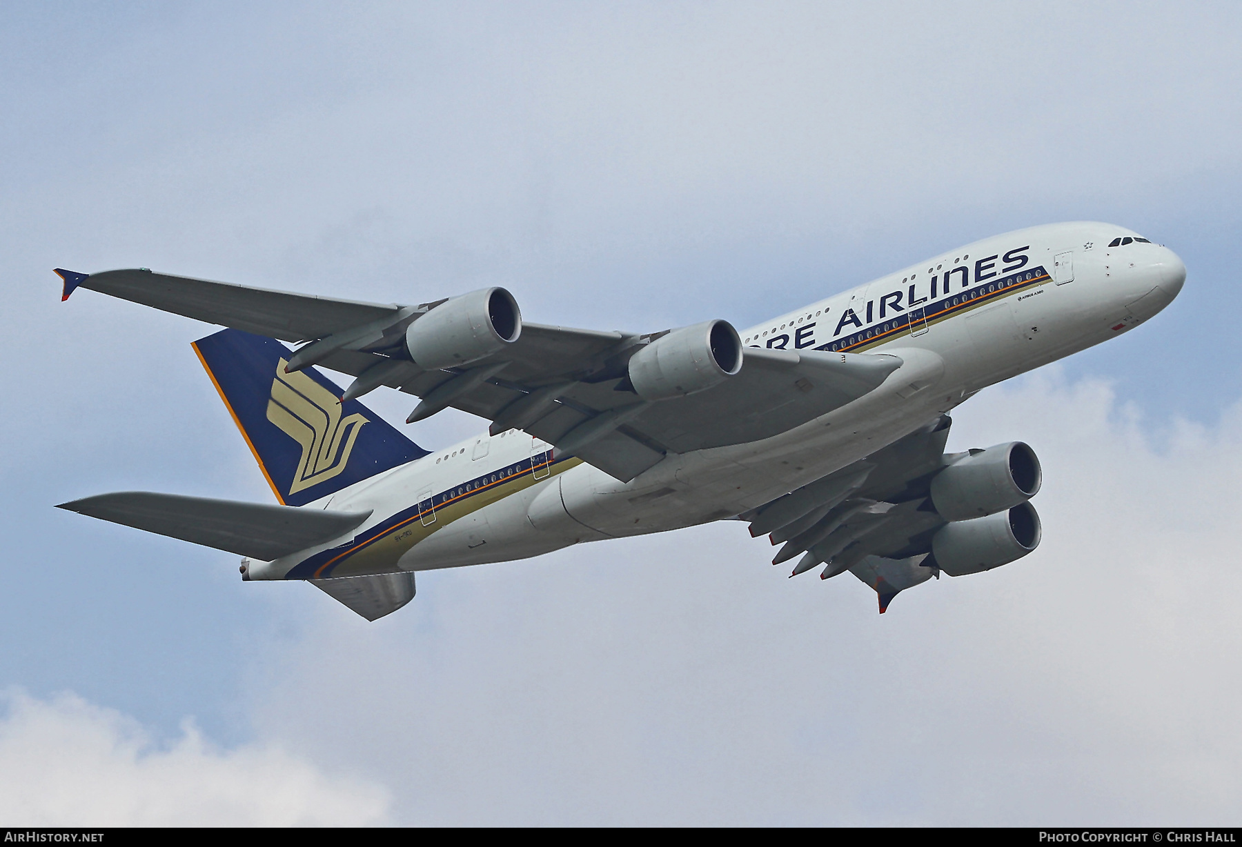 Aircraft Photo of 9V-SKU | Airbus A380-841 | Singapore Airlines | AirHistory.net #498257