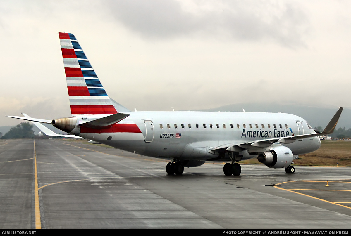 Aircraft Photo of N222NS | Embraer 175LR (ERJ-170-200LR) | American Eagle | AirHistory.net #498280