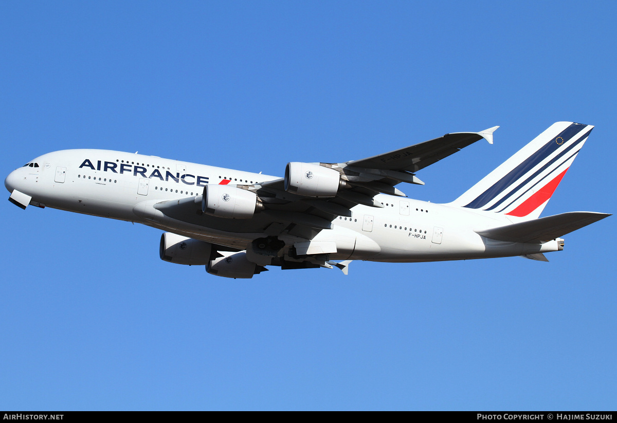 Aircraft Photo of F-HPJA | Airbus A380-861 | Air France | AirHistory.net #498287