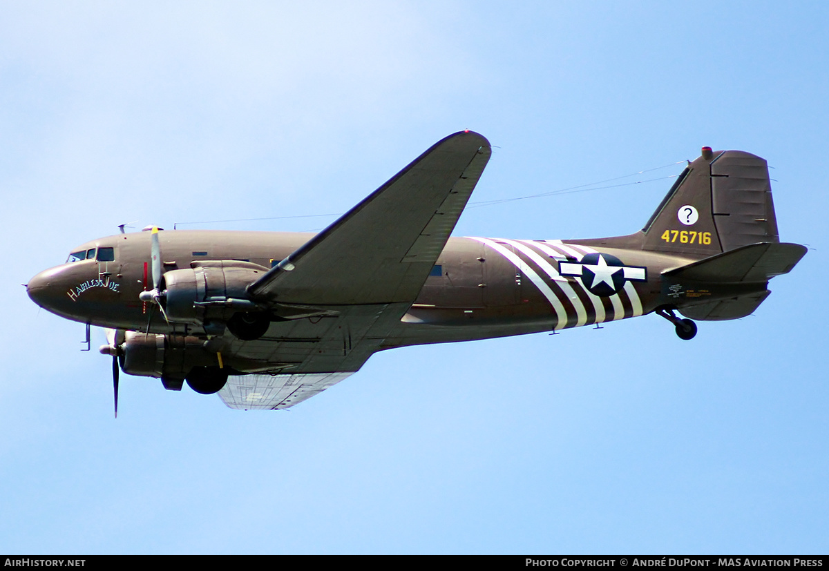 Aircraft Photo of N8704 / 476716 | Douglas C-47D Skytrain | USA - Air Force | AirHistory.net #498302