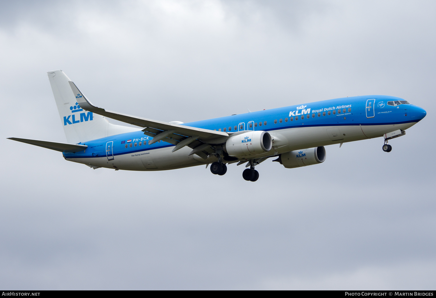 Aircraft Photo of PH-BCK | Boeing 737-800 | KLM - Royal Dutch Airlines | AirHistory.net #498307