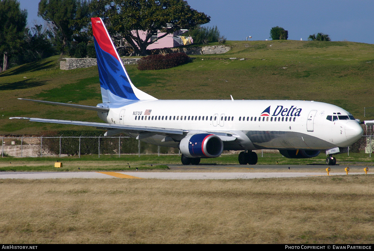 Aircraft Photo of N3768 | Boeing 737-832 | Delta Air Lines | AirHistory.net #498311