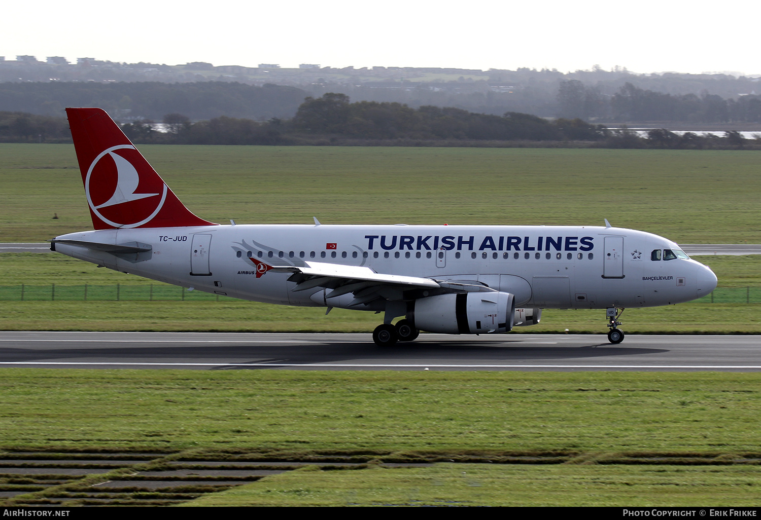 Aircraft Photo of TC-JUD | Airbus A319-132 | Turkish Airlines | AirHistory.net #498320