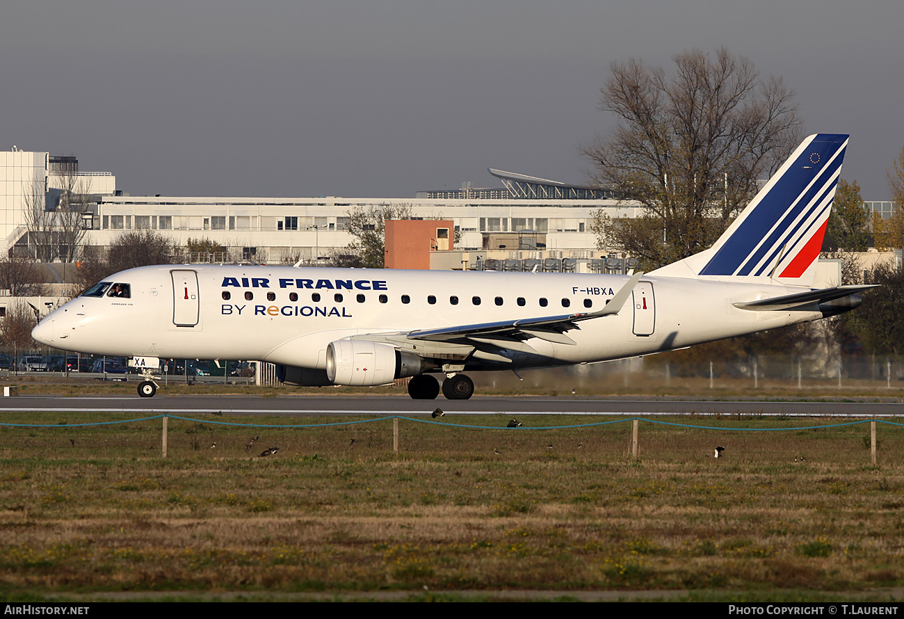 Aircraft Photo of F-HBXA | Embraer 170LR (ERJ-170-100LR) | Air France | AirHistory.net #498326