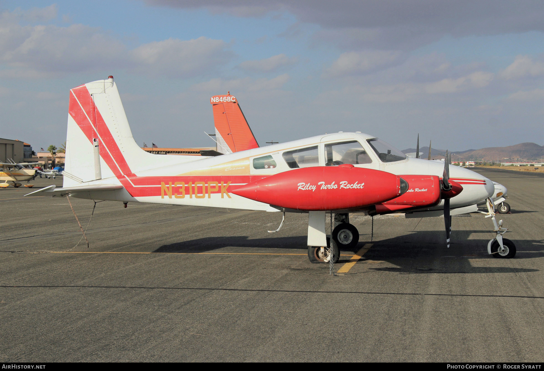 Aircraft Photo of N310PK | Cessna 310/Riley Turbo Rocket | AirHistory.net #498331
