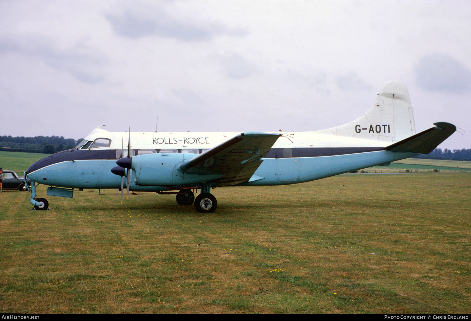 Aircraft Photo of G-AOTI | De Havilland D.H. 114 Heron 2D | Rolls-Royce | AirHistory.net #498335