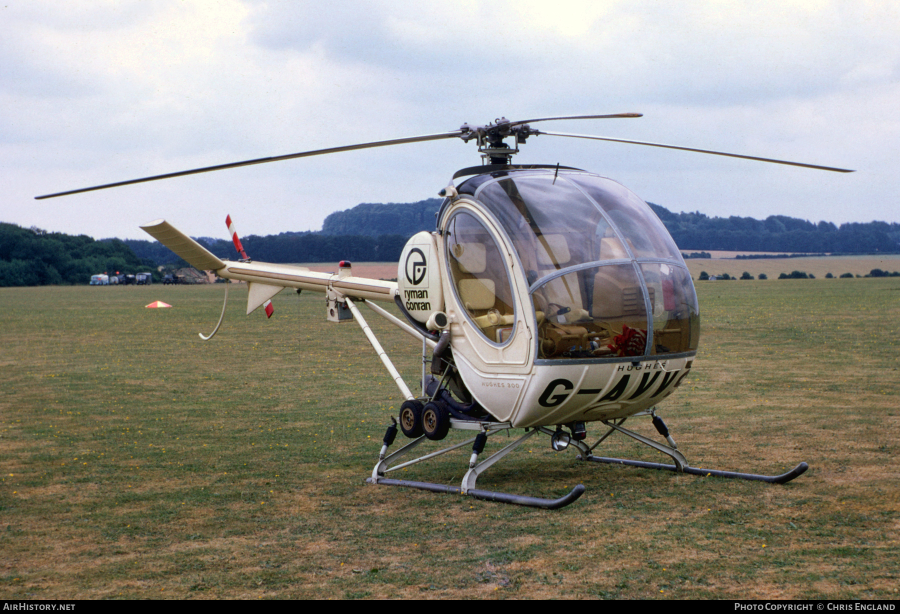 Aircraft Photo of G-AVVS | Hughes 269B 300 | Ryman Conran | AirHistory.net #498342