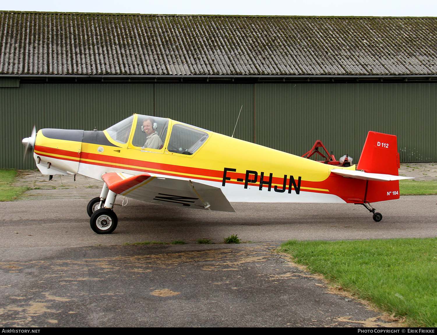 Aircraft Photo of F-PHJN | Jodel D-112 | AirHistory.net #498355