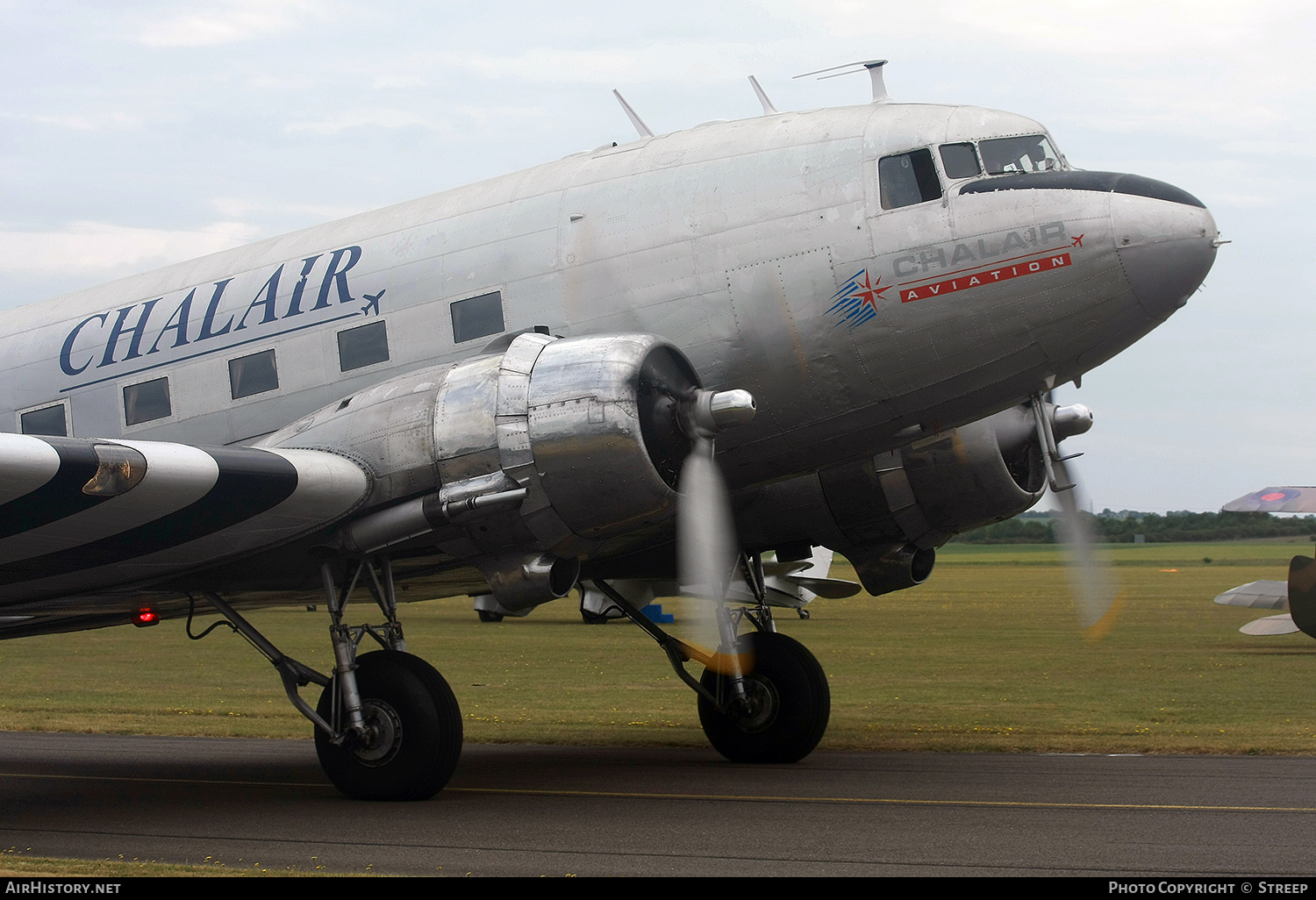 Aircraft Photo of F-AZOX | Douglas DC-3(C) | Chalair Aviation | USA - Air Force | AirHistory.net #498358