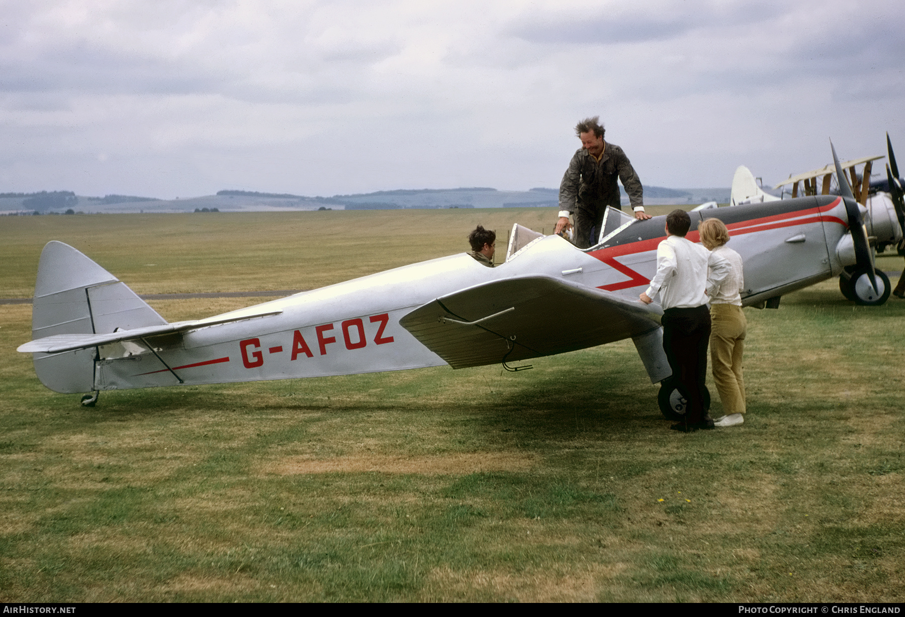 Aircraft Photo of G-AFOZ | De Havilland D.H. 94 Moth Minor | AirHistory.net #498360