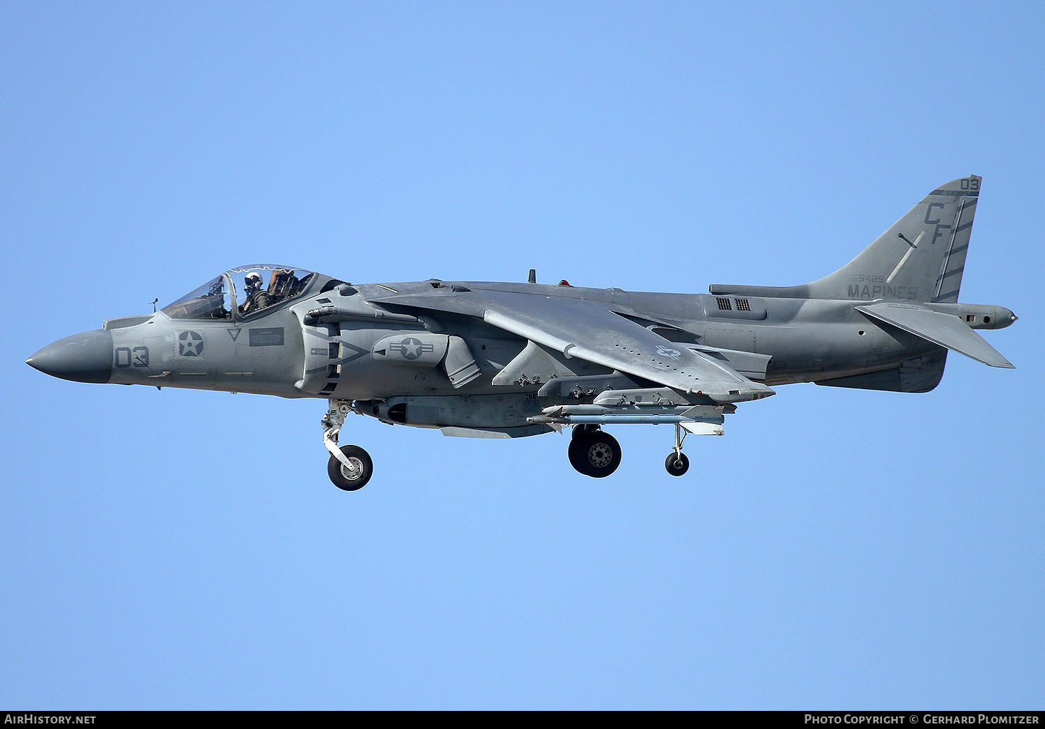Aircraft Photo of 165429 | Boeing AV-8B Harrier II+ | USA - Marines | AirHistory.net #498367