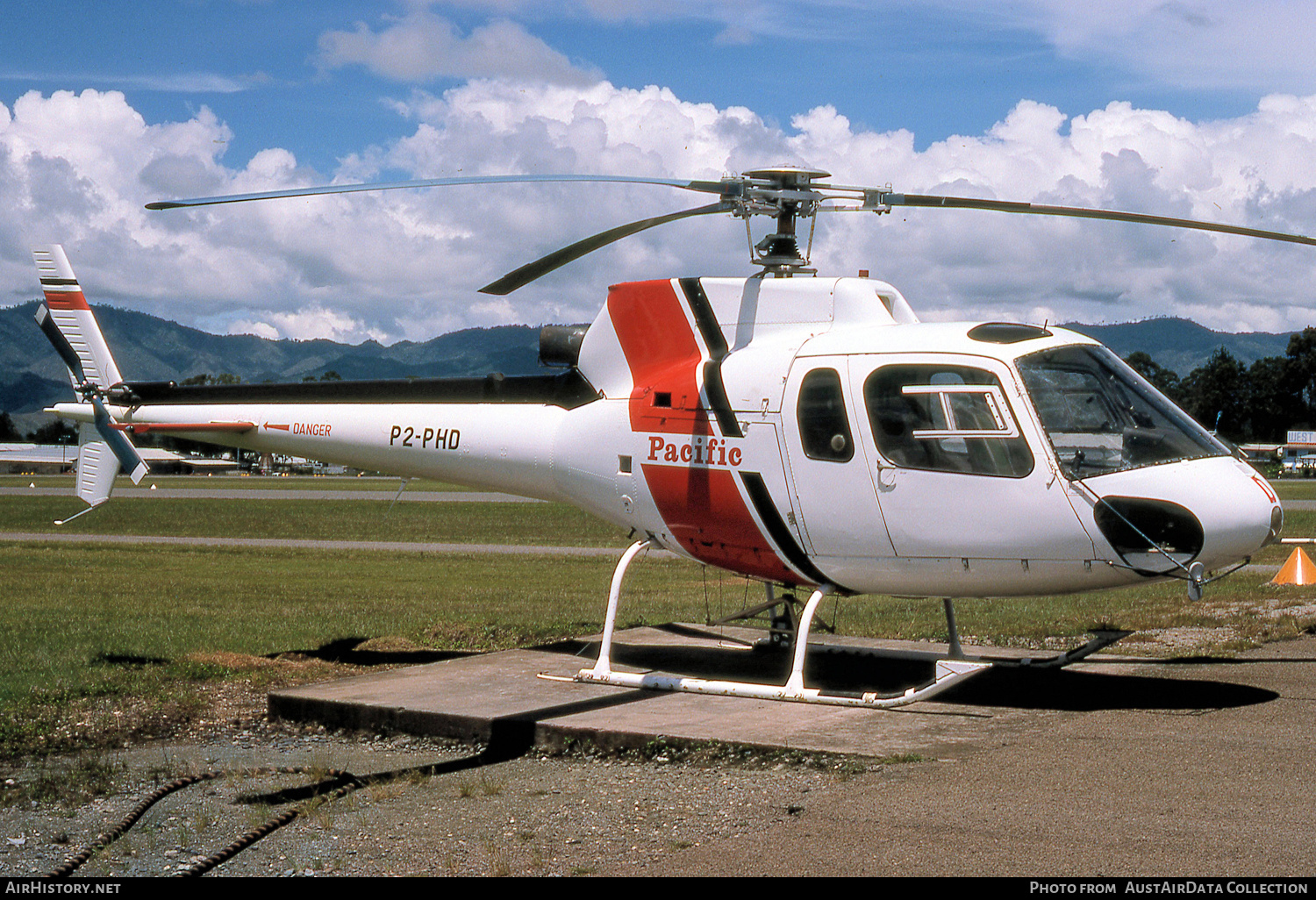 Aircraft Photo of P2-PHD | Aerospatiale AS-350BA Squirrel | Pacific Helicopters | AirHistory.net #498376