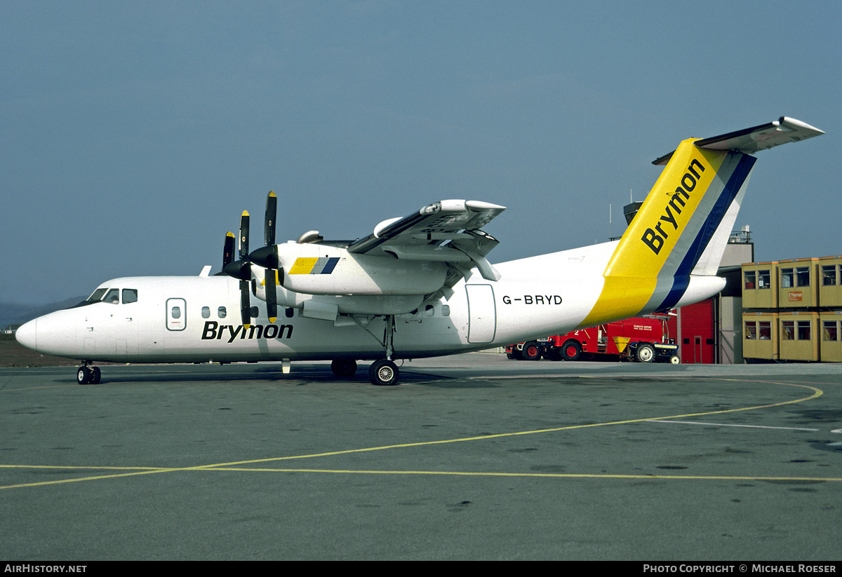 Aircraft Photo of G-BRYD | De Havilland Canada DHC-7-110 Dash 7 | Brymon Airways | AirHistory.net #498381