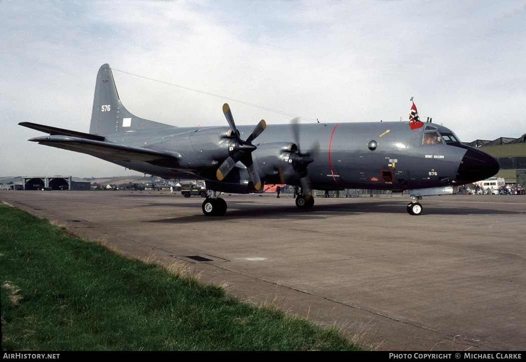 Aircraft Photo of 576 / 154576 | Lockheed P-3B Orion | Norway - Air Force | AirHistory.net #498392