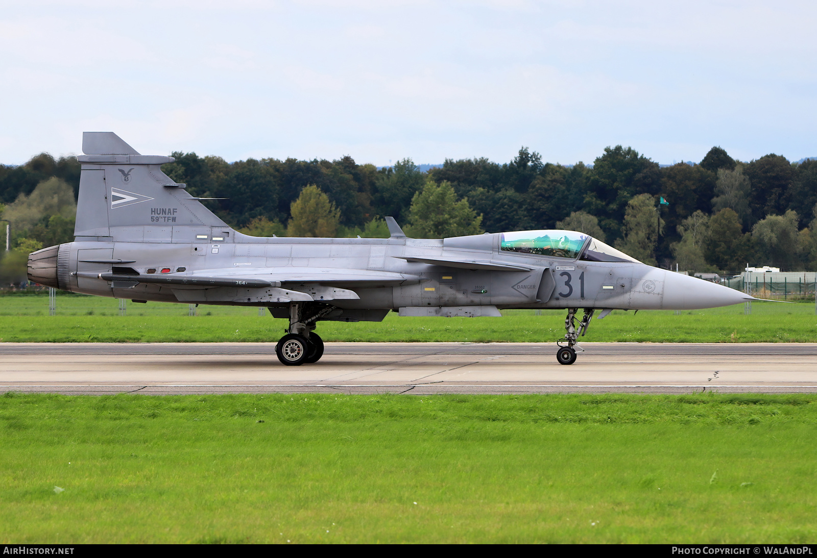 Aircraft Photo of 31 | Saab JAS 39C Gripen | Hungary - Air Force | AirHistory.net #498412