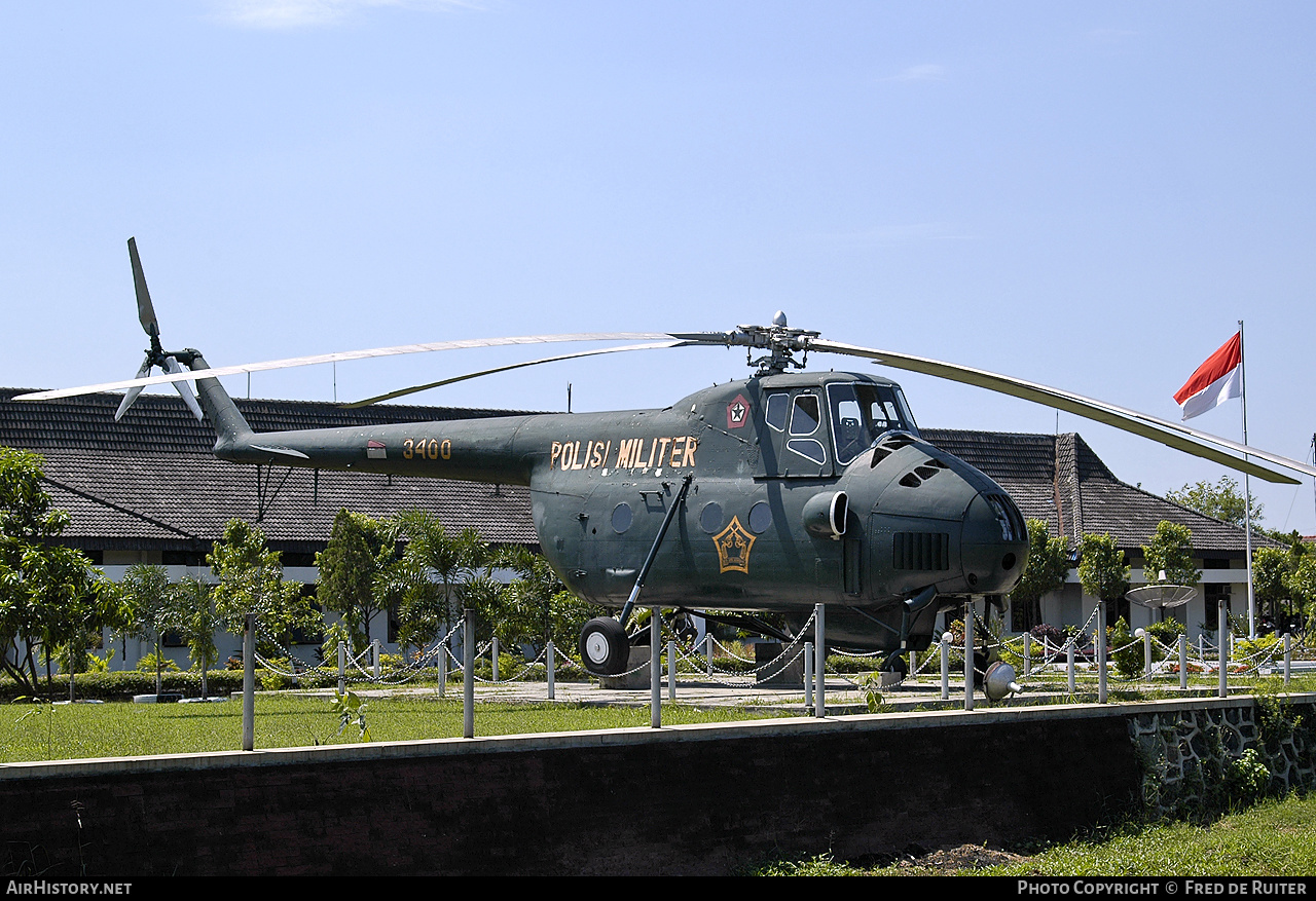 Aircraft Photo of 3400 | Mil Mi-4... | Indonesia - Police | AirHistory.net #498449