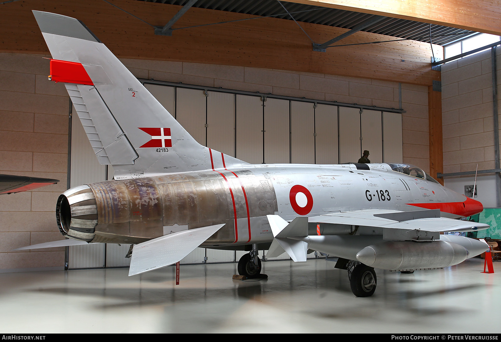 Aircraft Photo of G-183 | North American F-100D Super Sabre | Denmark - Air Force | AirHistory.net #498456