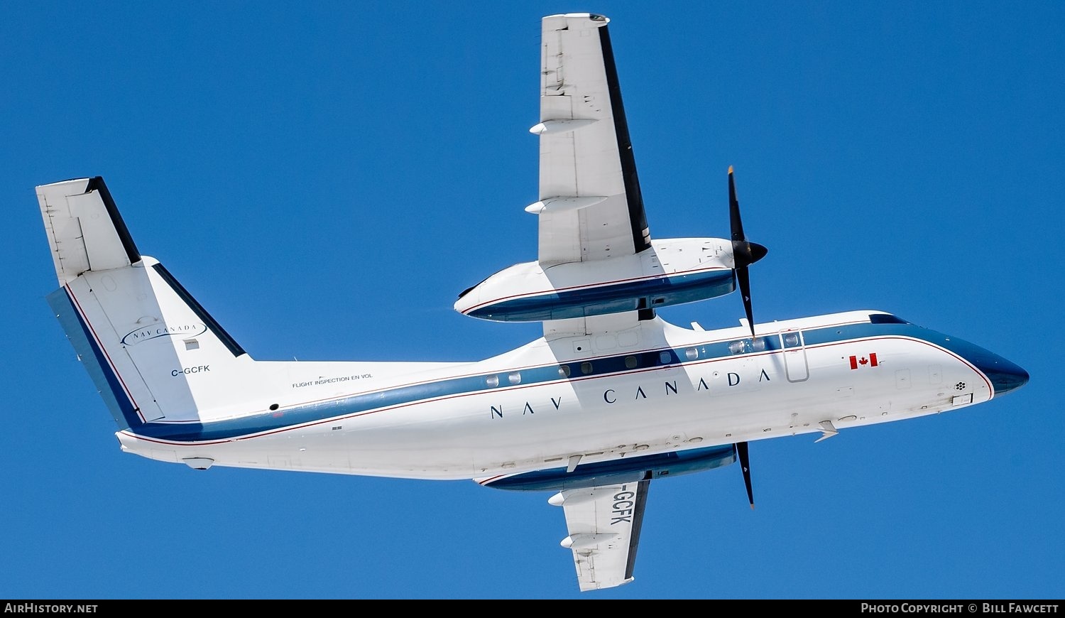 Aircraft Photo of C-GCFK | De Havilland Canada DHC-8-102 Dash 8 | Nav Canada | AirHistory.net #498457