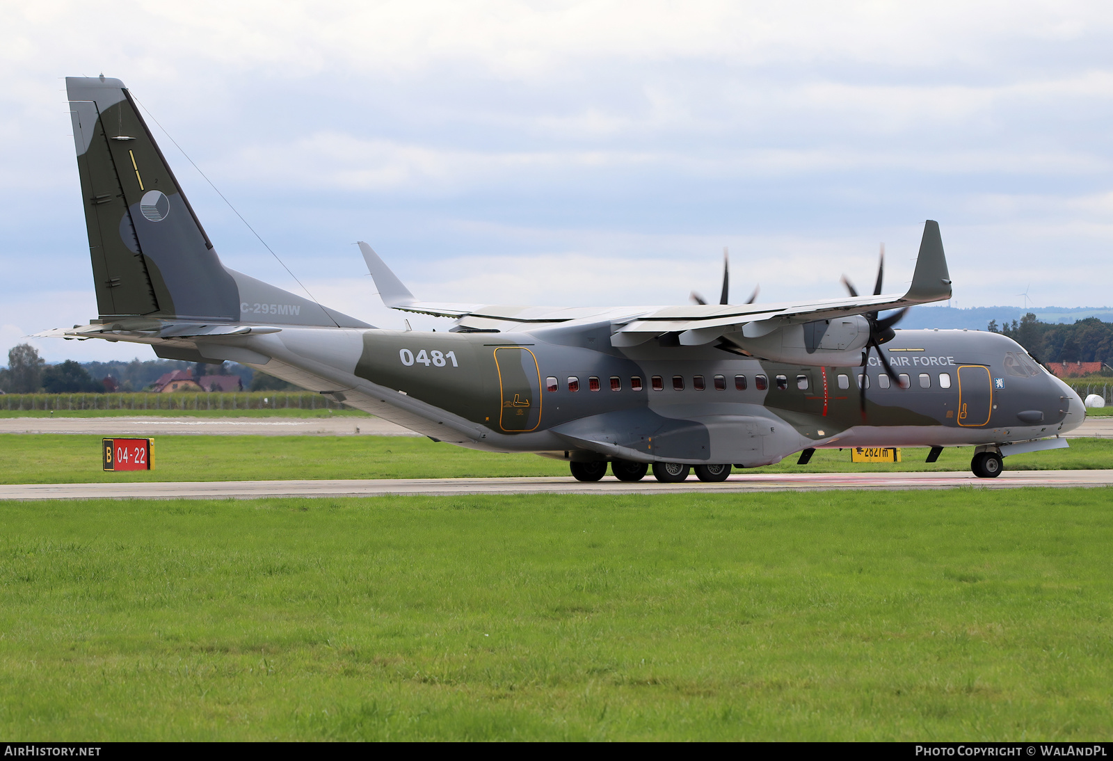 Aircraft Photo of 0481 | CASA C295MW | Czechia - Air Force | AirHistory.net #498472