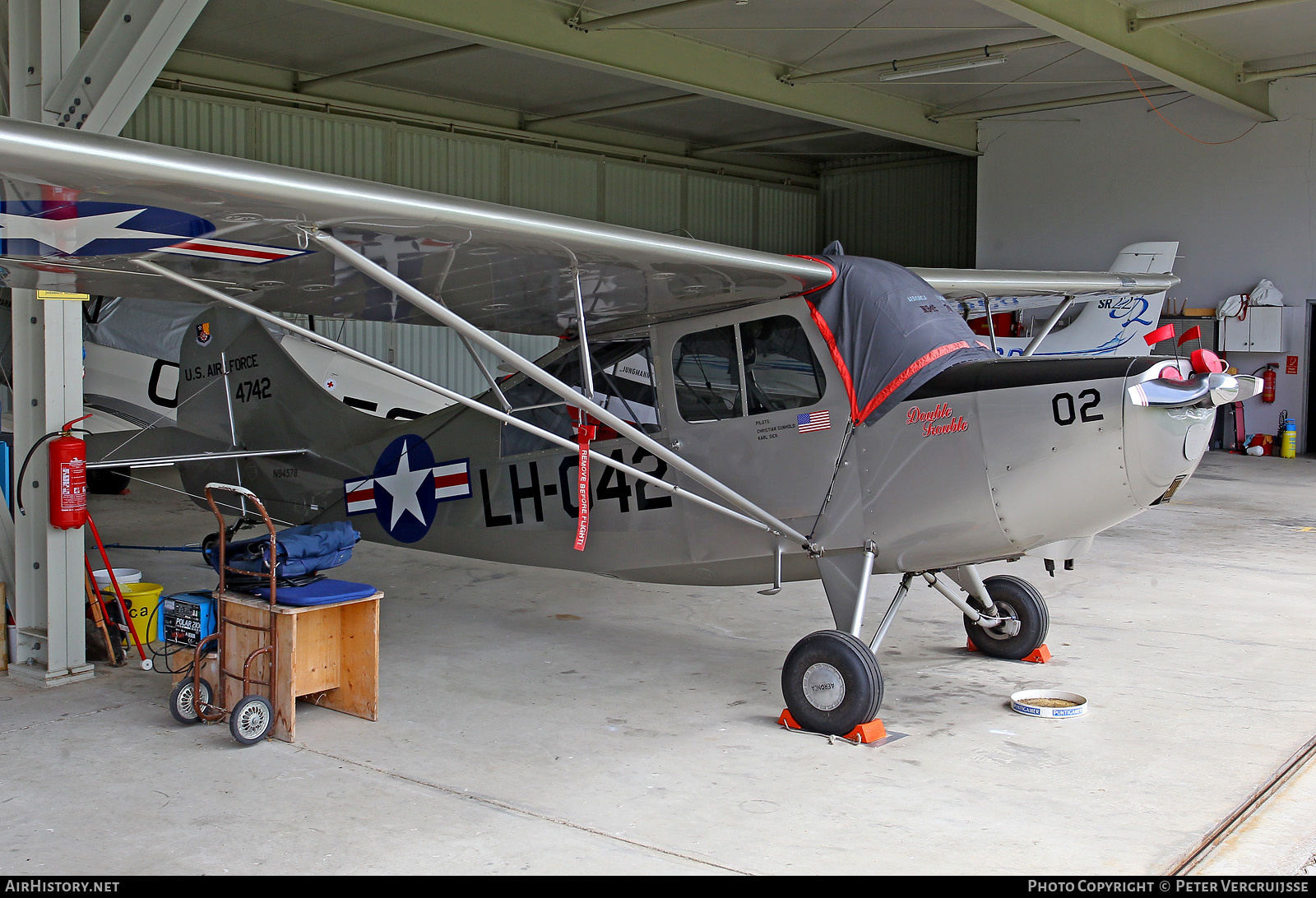 Aircraft Photo of N94578 / 4742 | Aeronca L-16A (7BCM) | USA - Air Force | AirHistory.net #498487