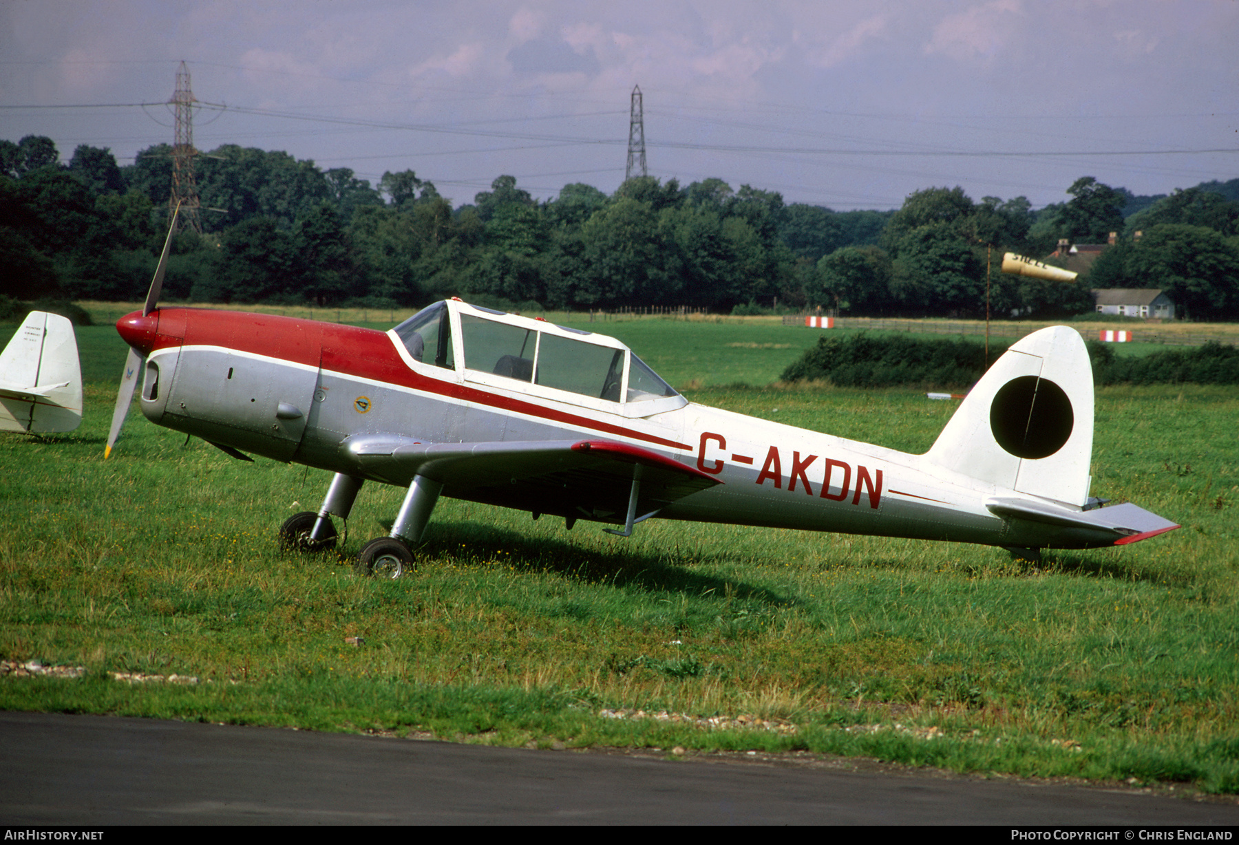 Aircraft Photo of G-AKDN | De Havilland Canada DHC-1A-1 Chipmunk | AirHistory.net #498536