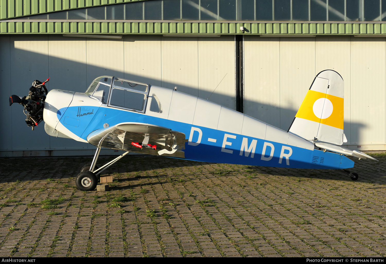 Aircraft Photo of D-EMDR | Siebel Si 202 Hummel (replica) | AirHistory.net #498545
