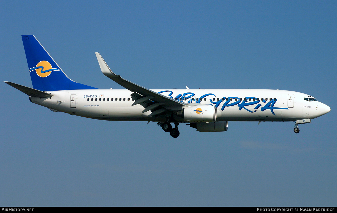 Aircraft Photo of 5B-DBU | Boeing 737-8Q8 | Eurocypria Airlines | AirHistory.net #498574