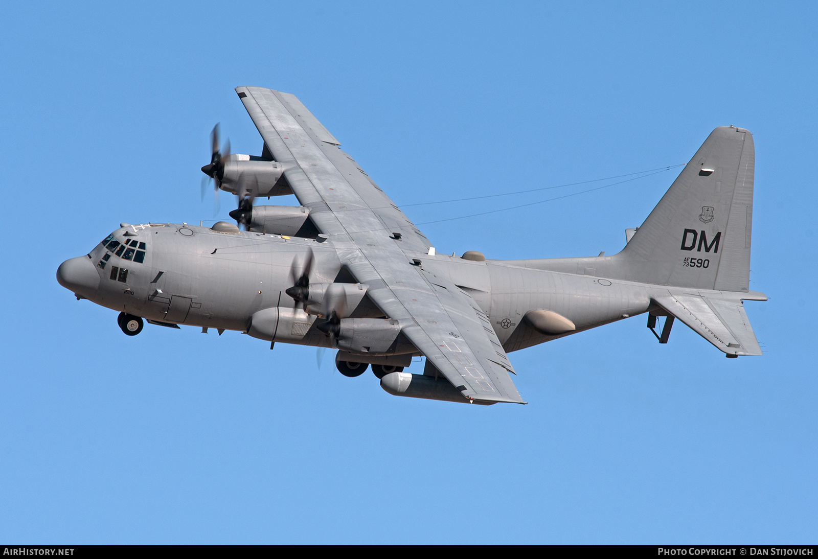 Aircraft Photo of 73-1590 / AF73-590 | Lockheed EC-130H Hercules (L-382) | USA - Air Force | AirHistory.net #498597