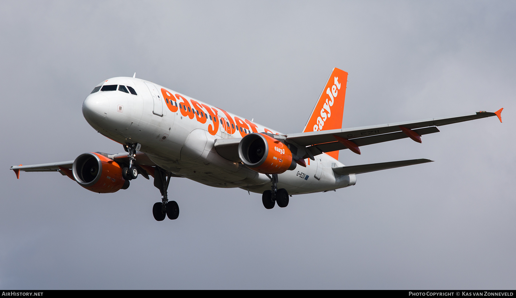 Aircraft Photo of G-EZII | Airbus A319-111 | EasyJet | AirHistory.net #498605