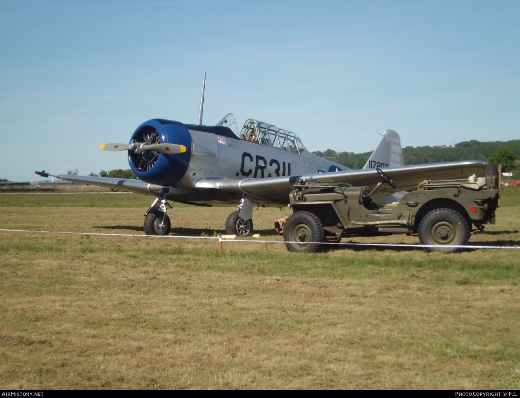 Aircraft Photo of F-AZTL / 117207 | North American T-6G Texan | USA - Air Force | AirHistory.net #498611