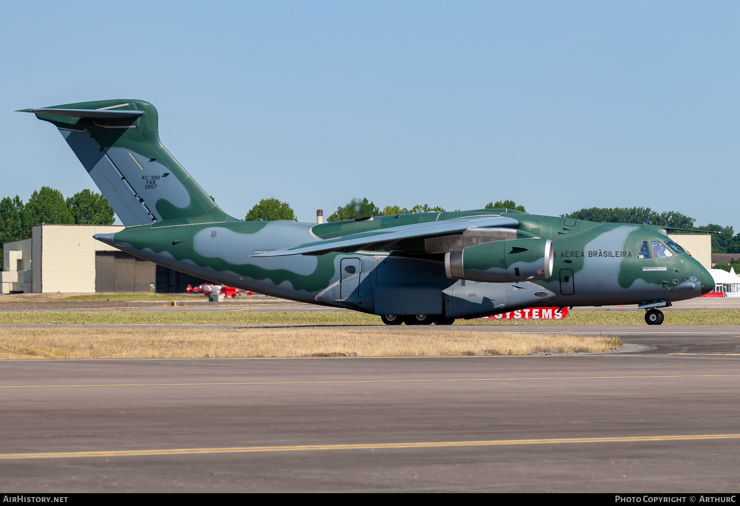Aircraft Photo of 2857 | Embraer KC-390 (EMB-390) | Brazil - Air Force | AirHistory.net #498616