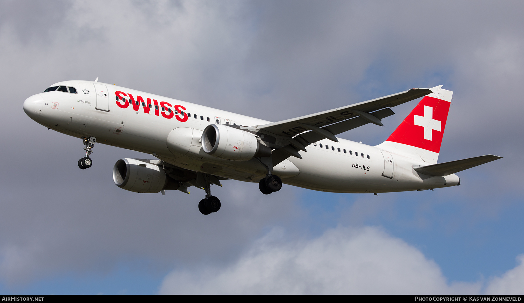 Aircraft Photo of HB-JLS | Airbus A320-214 | Swiss International Air Lines | AirHistory.net #498620