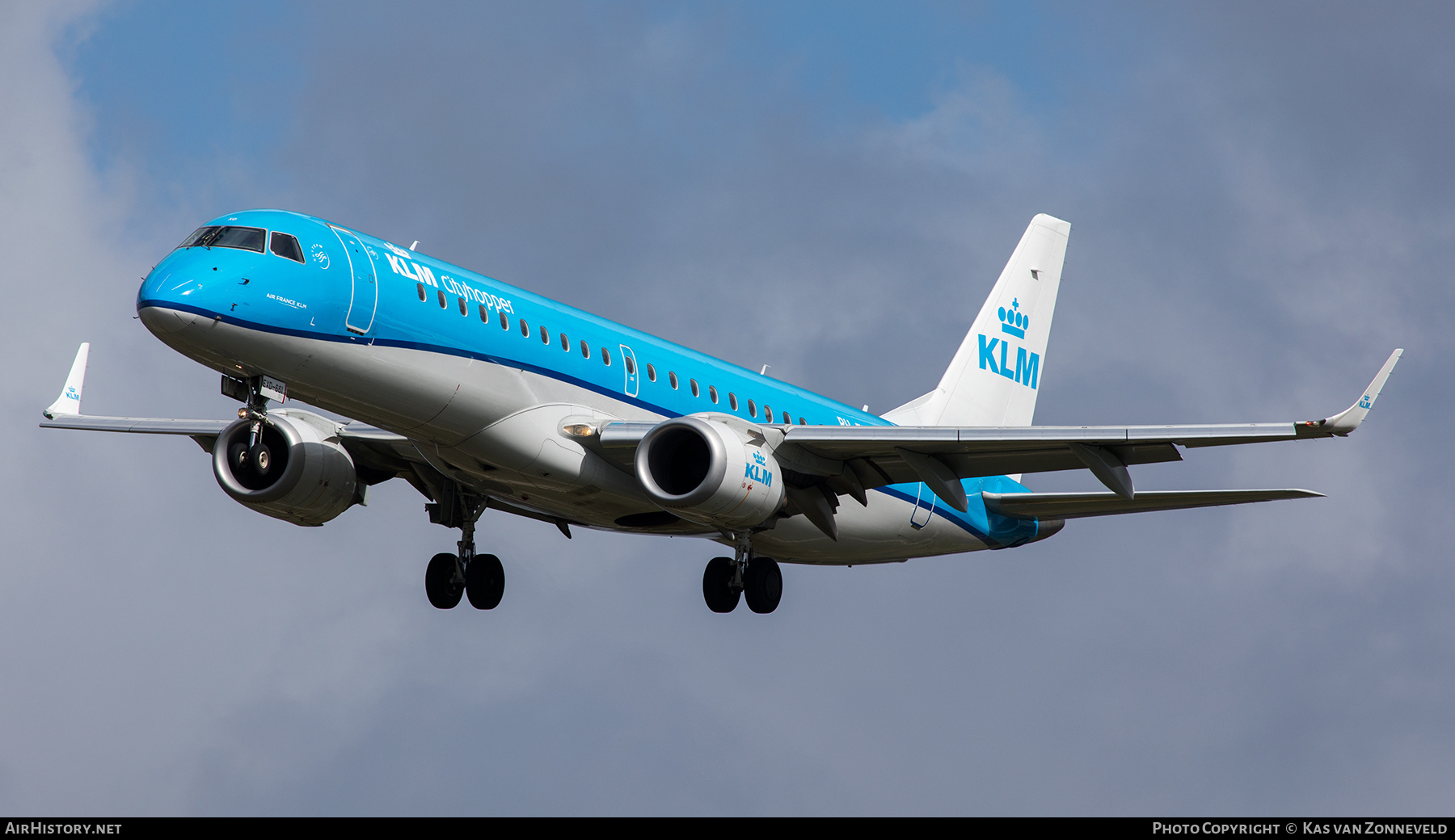 Aircraft Photo of PH-EXD | Embraer 190STD (ERJ-190-100STD) | KLM Cityhopper | AirHistory.net #498627