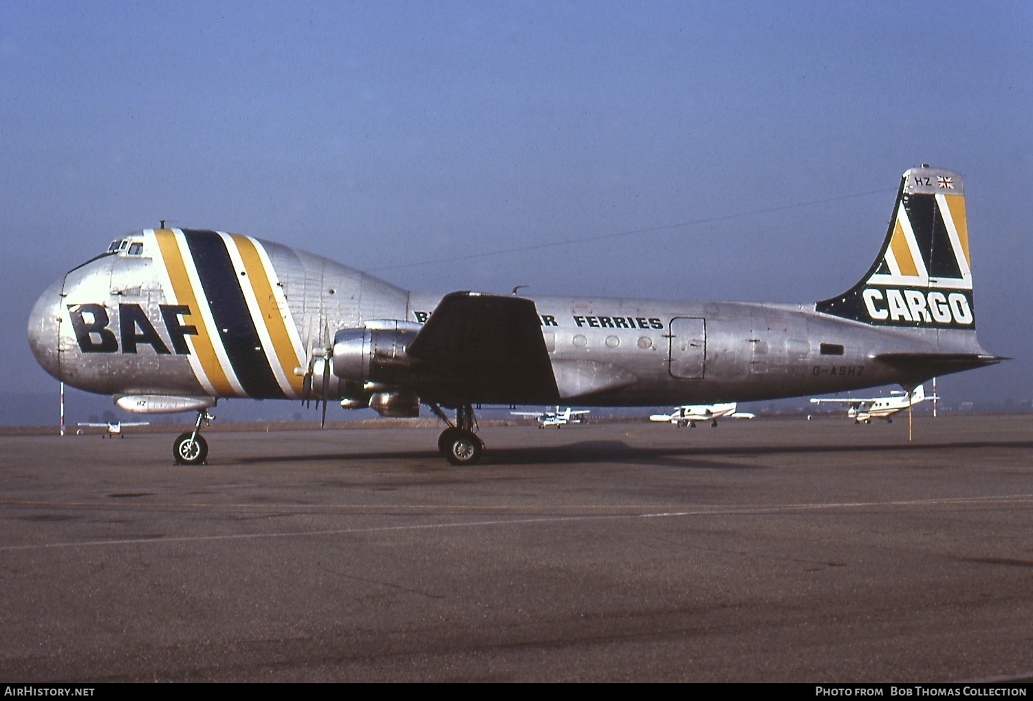 Aircraft Photo of G-ASHZ | Aviation Traders ATL-98 Carvair | British Air Ferries - BAF | AirHistory.net #498632