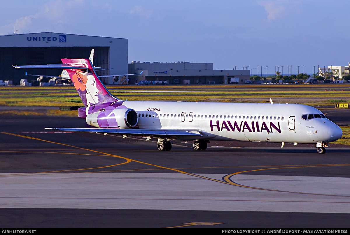Aircraft Photo of N495HA | Boeing 717-2BL | Hawaiian Airlines | AirHistory.net #498644