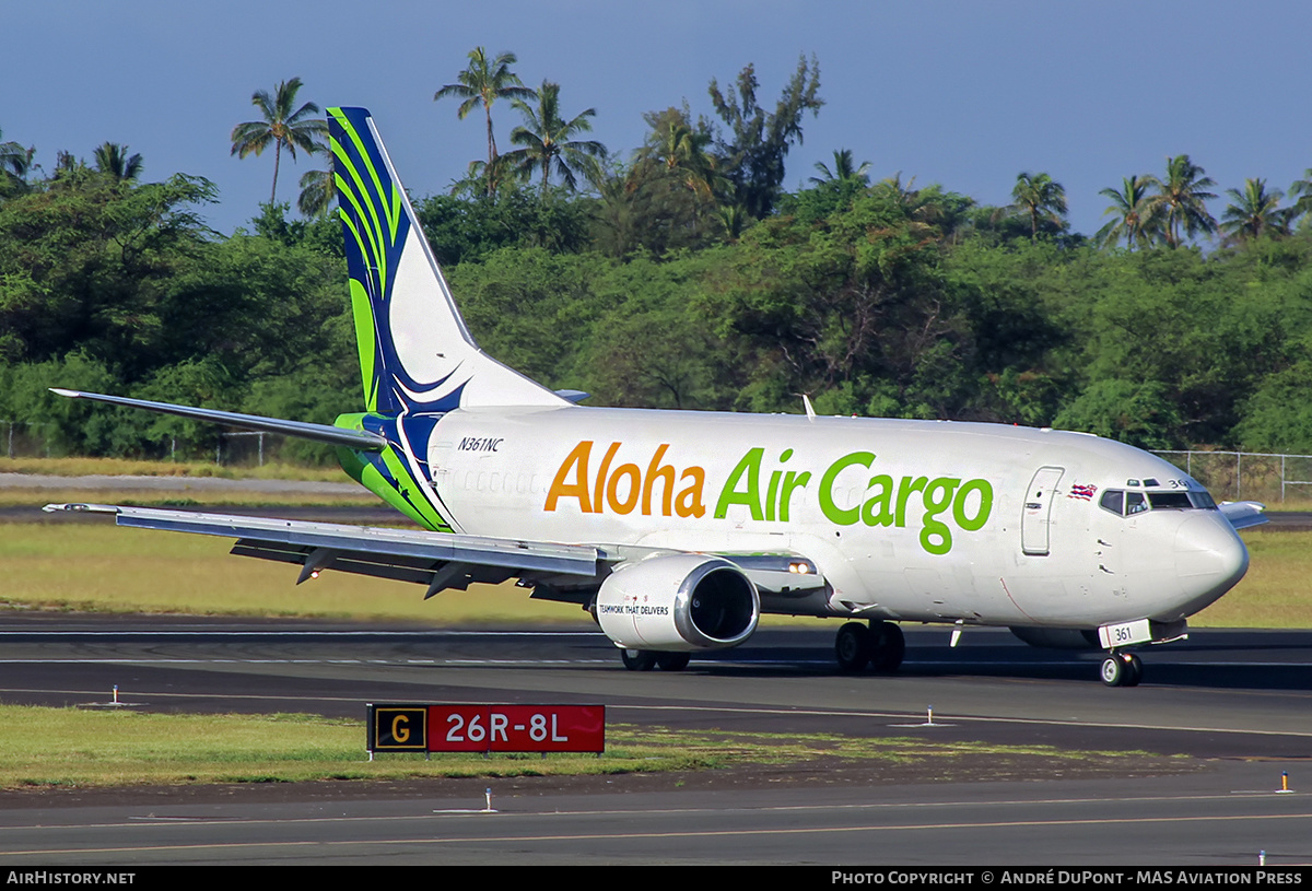 Aircraft Photo of N361NC | Boeing 737-301(SF) | Aloha Air Cargo | AirHistory.net #498663