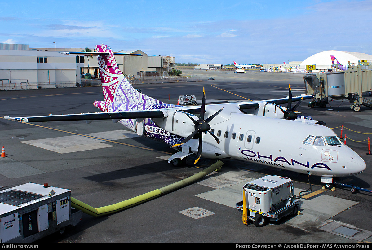 Aircraft Photo of N806HC | ATR ATR-42-500 | 'Ohana by Hawaiian | AirHistory.net #498665